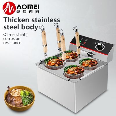 Probe di controllo della temperatura accurata Cucina elettrica per pasta commerciale 3.5kW