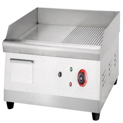 2.5KW Griglia elettrica a contatto per acciaio inossidabile