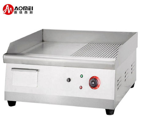 2.5KW Griglia elettrica a contatto per acciaio inossidabile