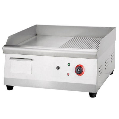 2.5KW Griglia elettrica a contatto per acciaio inossidabile