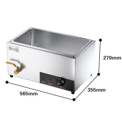Ristorante attrezzature Sopa da cucina Caldaia con materiale in acciaio inossidabile 68.5x56x27cm