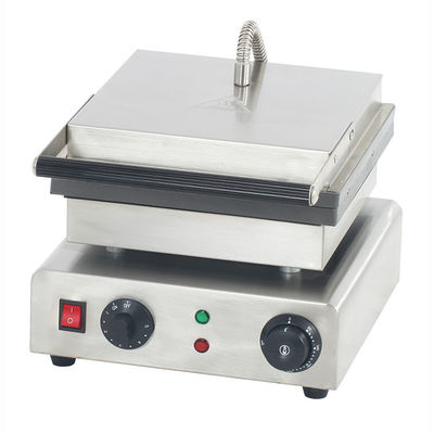 Piatti elettrici per panini Waffle Maker con disegno a forma di pino in forma di grano intercambiabile