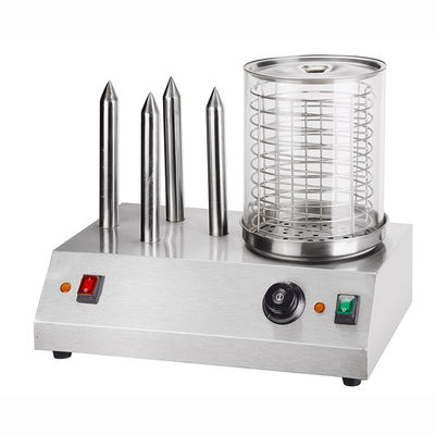 HD-TW Hot Dog Steamer con Bun Warmer Distribuito dalle fabbriche di alimenti e bevande