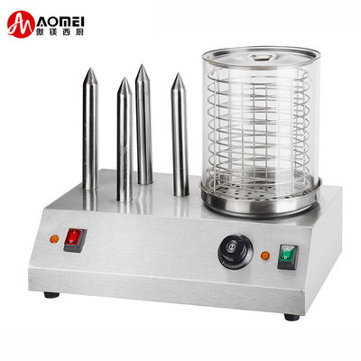 HD-TW Hot Dog Steamer con Bun Warmer Distribuito dalle fabbriche di alimenti e bevande