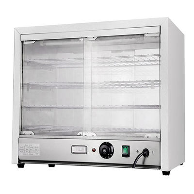 1.5kw Acciaio bianco d'argento attrezzature da cucina Commerciale buffet cibo caldaio vetrina