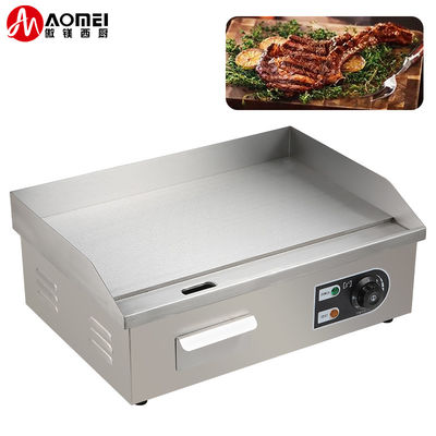 8 mm di spessore Acciaio inossidabile gas Bbq piastra piatta di gas per attrezzature da cucina