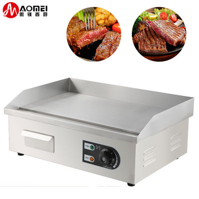 8 mm di spessore Acciaio inossidabile gas Bbq piastra piatta di gas per attrezzature da cucina