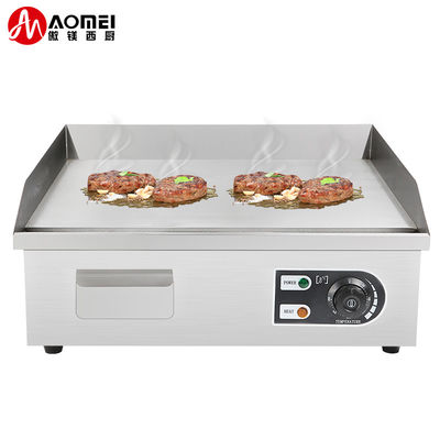 8 mm di spessore Acciaio inossidabile gas Bbq piastra piatta di gas per attrezzature da cucina