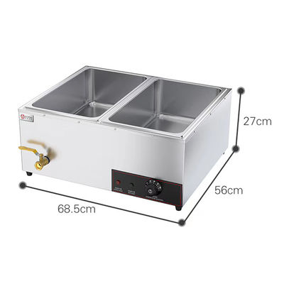 6 vasche elettriche Bain Marie La scelta ideale per la conservazione del calore nei ristoranti