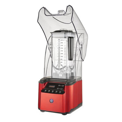 2200W Macchine domestiche per frantumare il ghiaccio di vetro Mixer per succhi di frutta commerciale per una miscelazione liscia