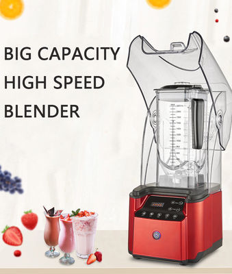 2200W Macchine domestiche per frantumare il ghiaccio di vetro Mixer per succhi di frutta commerciale per una miscelazione liscia