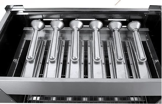 6 Caldaio a gas a infrarossi Salamandra Grill Oven Lift per l'industria alimentare