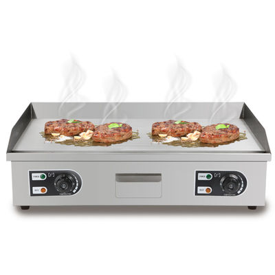 8 mm di spessore cucina commerciale in acciaio inossidabile Grill flat top per ristorante