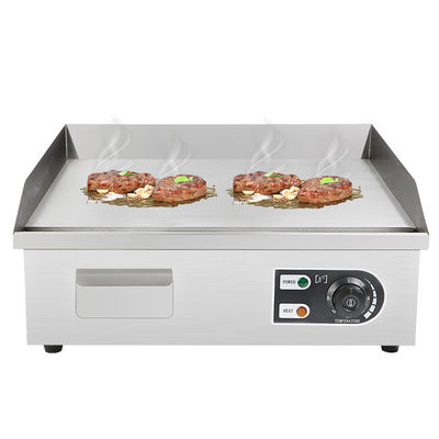 8 mm di spessore cucina commerciale in acciaio inossidabile Grill flat top per ristorante