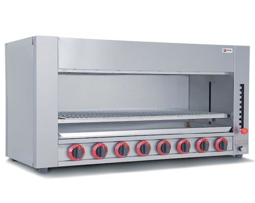 6 Caldaio a gas a infrarossi Salamandra Grill Oven Lift per l'industria alimentare