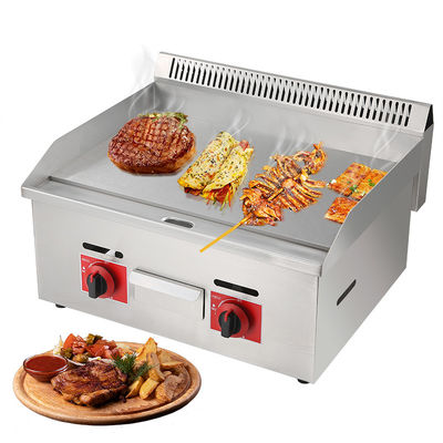 Grill a gas accettabile per la preparazione alimentare commerciale e industriale