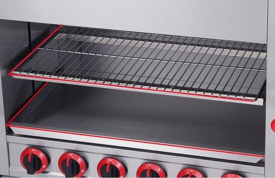 Alberghi Ristoranti Apparecchiature da cucina Lunga durata di vita Griglia Salamandra in acciaio inossidabile