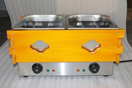 Forno da cucina in acciaio inossidabile resistente alla ruggine 2 serbatoi 18 griglie