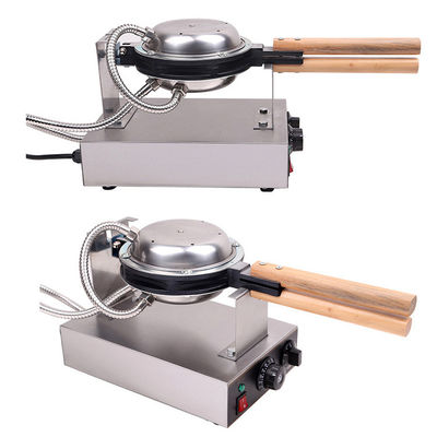 Produttore di waffle a bolla elettrico commerciale 220V per waffle di uova belghe in stile Hong Kong