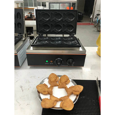 Produttore elettrico di waffle per hot dog a base di mais perfetto per macchine per snack commerciali