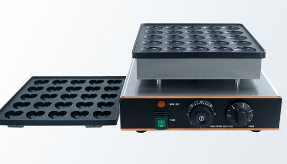 0.85KW Commerciale Olandese Mini Pancake Maker Poffertjes Making Machine con Timer 0-5 min