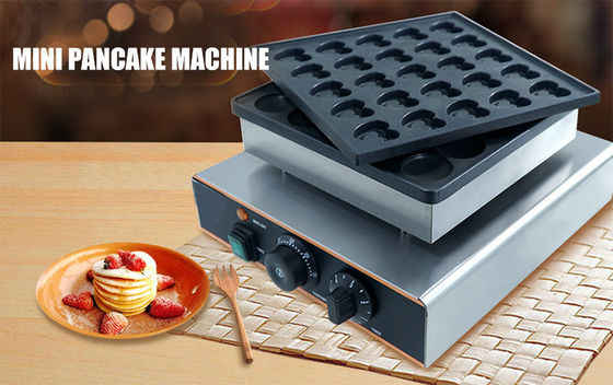 0.85KW Commerciale Olandese Mini Pancake Maker Poffertjes Making Machine con Timer 0-5 min