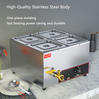Caldaio alimentare elettrico a conservazione del calore 565*380*275mm 10kg per ristorazione