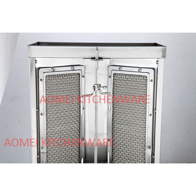 Grado automatico Grill automatico Shawarma Doner Kebab Machine per alberghi e ristoranti