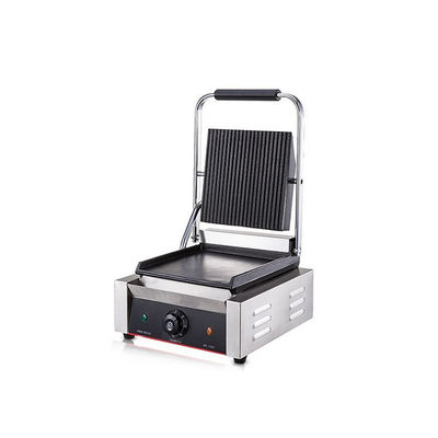Grill elettrico antiaderente a stampa tipo grill piatto completo per panini grigliati commerciali