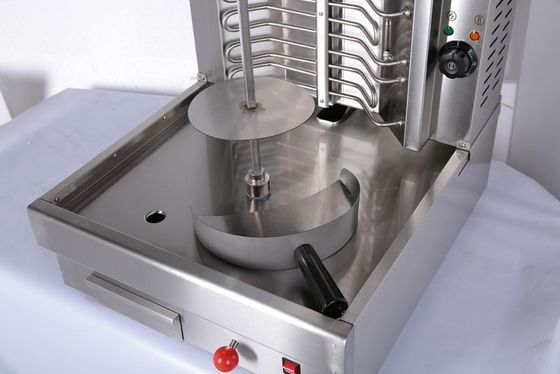 3 bruciatori automatica pollo Doner Kebab Shawarma Grill attrezzatura macchina con polli da carne