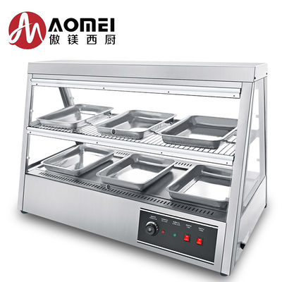 Long Life Service Eco-friendly Multifunctional Double Layer Food Warmer Display Durabile