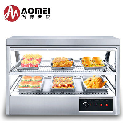 Long Life Service Eco-friendly Multifunctional Double Layer Food Warmer Display Durabile