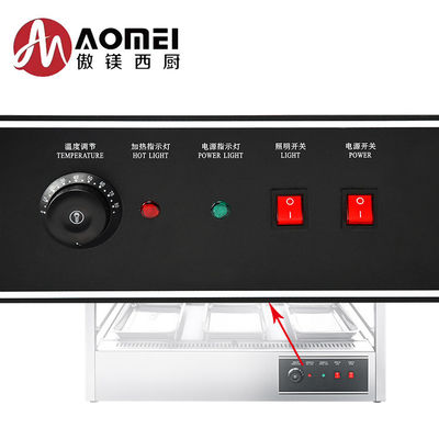 Long Life Service Eco-friendly Multifunctional Double Layer Food Warmer Display Durabile
