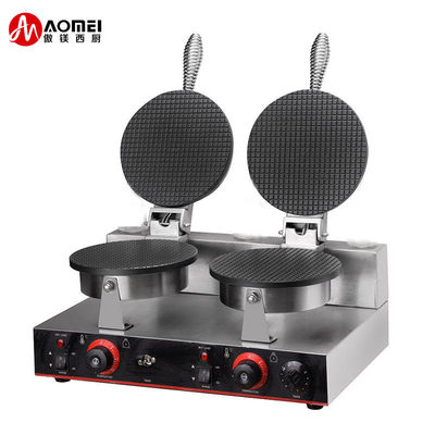 1.2W termostato regolabile cono di gelato elettrico Baker Waffle Cone Maker per il commercio