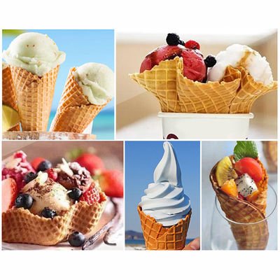 1.2W termostato regolabile cono di gelato elettrico Baker Waffle Cone Maker per il commercio