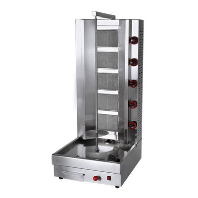220V Commerciale in acciaio inossidabile Doner Kebab Shawarma Roaster Machine con 15000W di potenza
