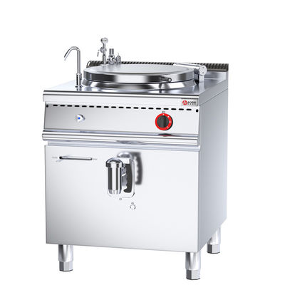 Cucina a gas in acciaio inossidabile verticale da 80L