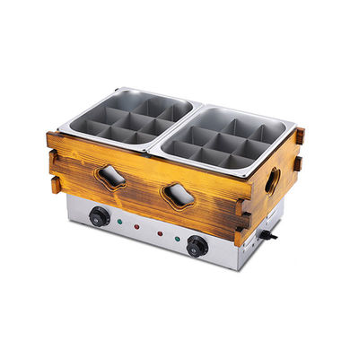 Cucina Kanto Low Energy Commercial Electric Oden Machine con Capacità di 20L