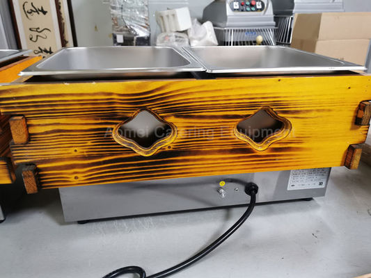 Cucina Kanto Low Energy Commercial Electric Oden Machine con Capacità di 20L
