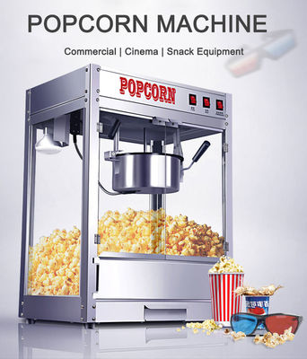 Produzione di popcorn veloce e facile con la tecnologia di riscaldamento rapido