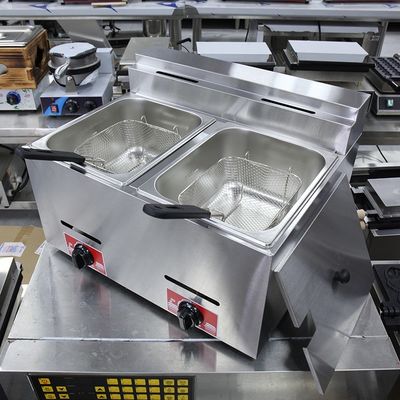 9.2kg GPL/GNL Gas commerciale frigoriferi da tavolo Macchine De Gas Ollas Freidoras