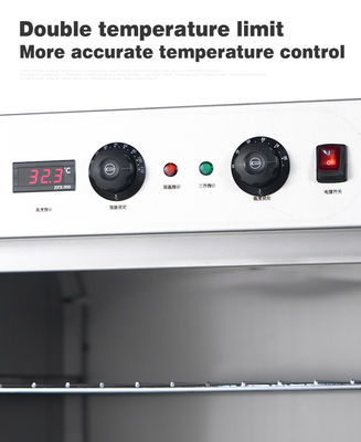 Carrello di riscaldamento alimentare in acciaio inossidabile per catering 220V/50HZ/1Ph