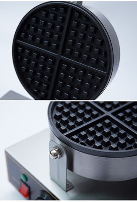 Macchine per la produzione di waffle commerciali antiaderenti per waffle belgi singoli 250*320*195mm