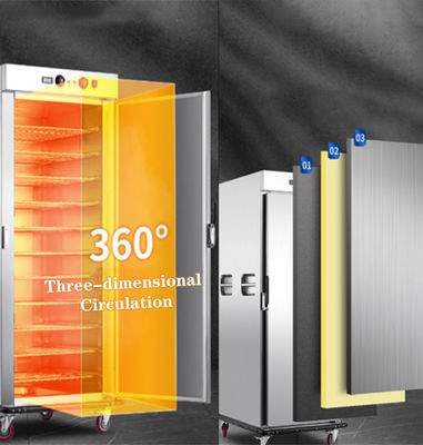 Strumenti di cucina convenienti e versatili Camioni per il riscaldamento alimentare mobili con potenza 2620W