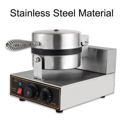 Macchine per la produzione di waffle commerciali antiaderenti per waffle belgi singoli 250*320*195mm