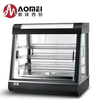 Commercial Kitchen Hot Food Display Merchandiser con porte scorrevoli e capacità di 28 kg