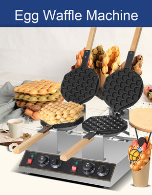 Acciaio inossidabile pasticcio commerciale belga Waffle Making Machine per e facile utilizzo