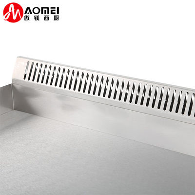 730*550*340mm Griglia a gas Bbq commerciale antiaderente per ristorazione