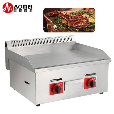728*400*8mm Grill Plate Size Gas Grill Stove per GPL/GNL nelle attrezzature da cucina commerciali