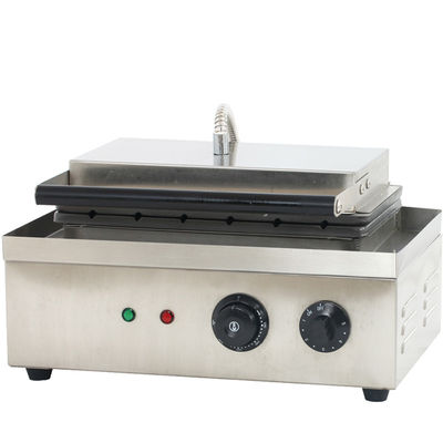 Macchine per snack in acciaio inossidabile per waffle di mais 220V Commerciale stile a sei parti